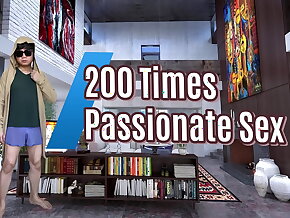 Seducing a straight husky guy from university gave him around 200 times passionate sex