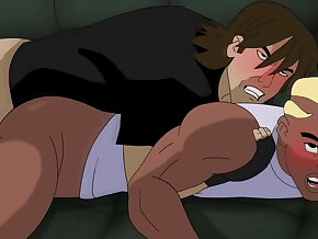 XXX-Men Evolution ep 02 - Spike realizando o sonho de ser fudido por varios heteros - Hentai Bara Yaoi